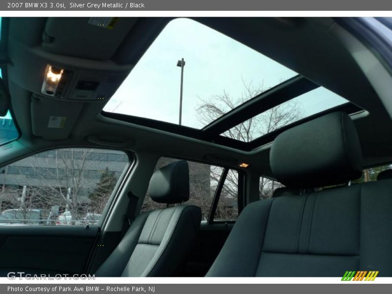 Silver Grey Metallic / Black 2007 BMW X3 3.0si