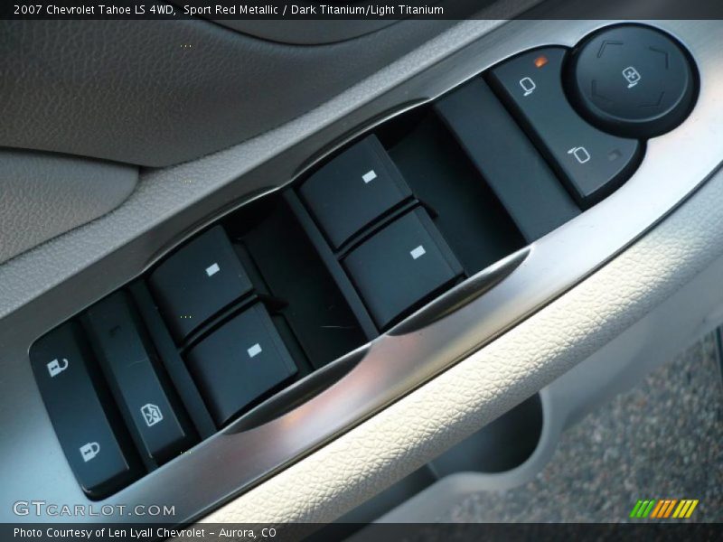 Sport Red Metallic / Dark Titanium/Light Titanium 2007 Chevrolet Tahoe LS 4WD
