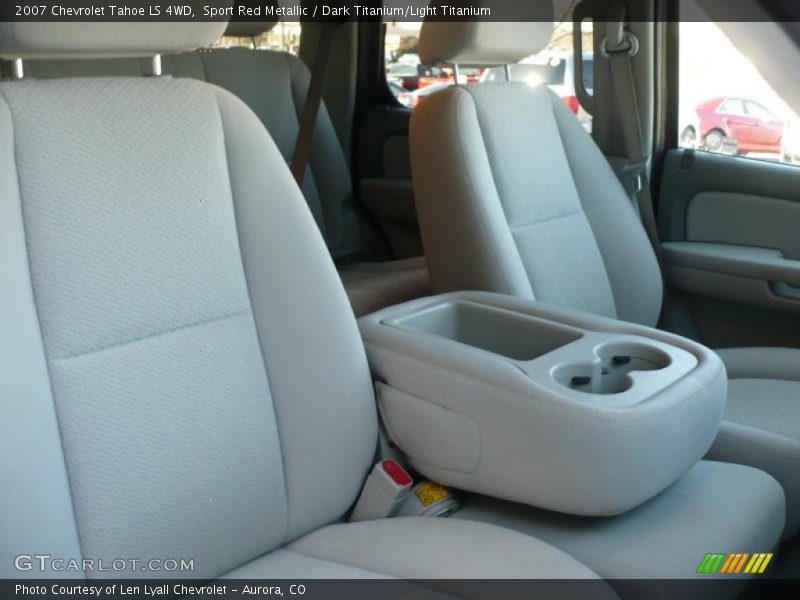 Sport Red Metallic / Dark Titanium/Light Titanium 2007 Chevrolet Tahoe LS 4WD