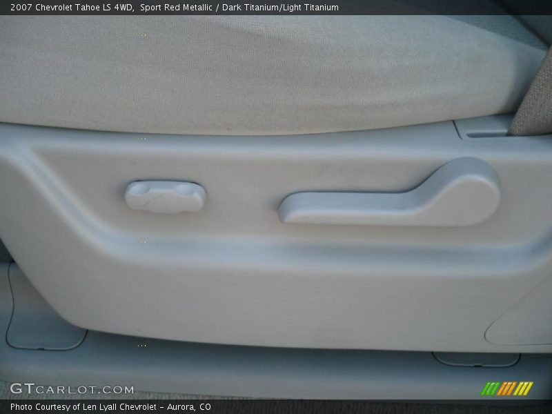 Sport Red Metallic / Dark Titanium/Light Titanium 2007 Chevrolet Tahoe LS 4WD