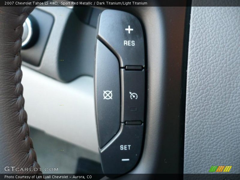 Sport Red Metallic / Dark Titanium/Light Titanium 2007 Chevrolet Tahoe LS 4WD