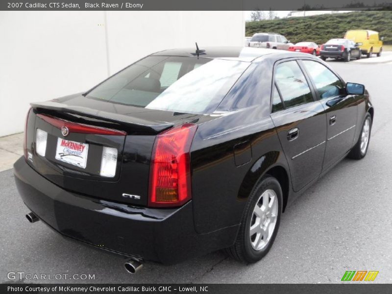 Black Raven / Ebony 2007 Cadillac CTS Sedan