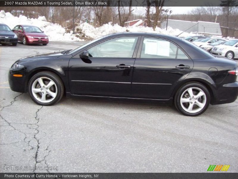 Onyx Black / Black 2007 Mazda MAZDA6 s Touring Sedan