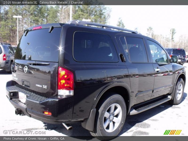 Galaxy Black Metallic / Charcoal 2010 Nissan Armada SE