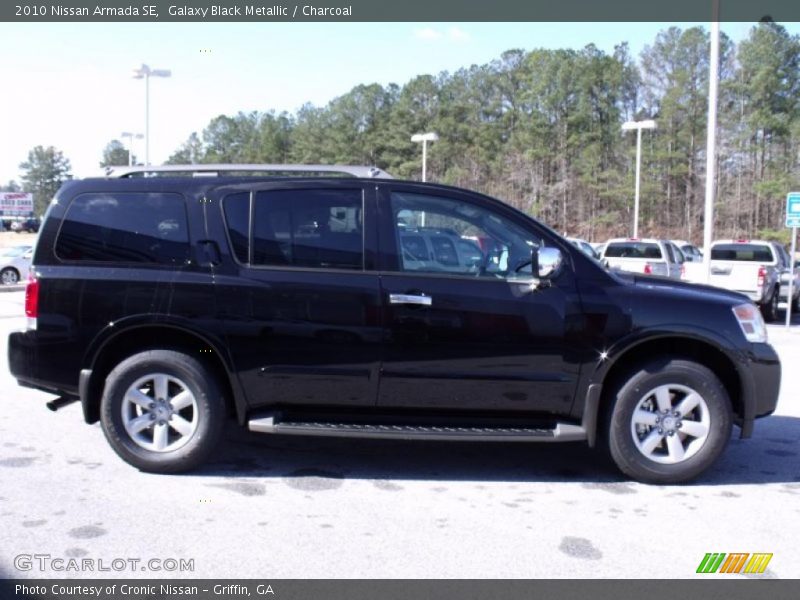 Galaxy Black Metallic / Charcoal 2010 Nissan Armada SE