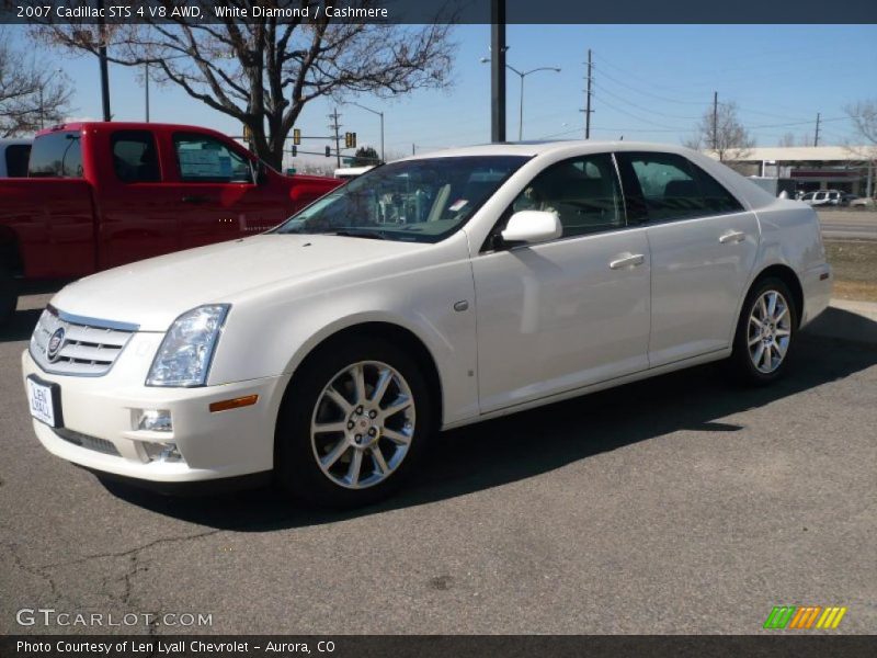 White Diamond / Cashmere 2007 Cadillac STS 4 V8 AWD