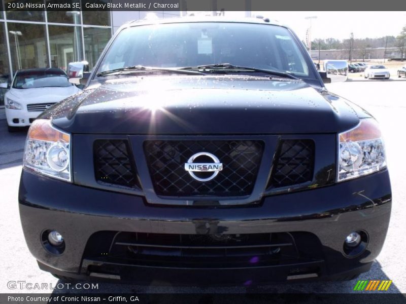 Galaxy Black Metallic / Charcoal 2010 Nissan Armada SE