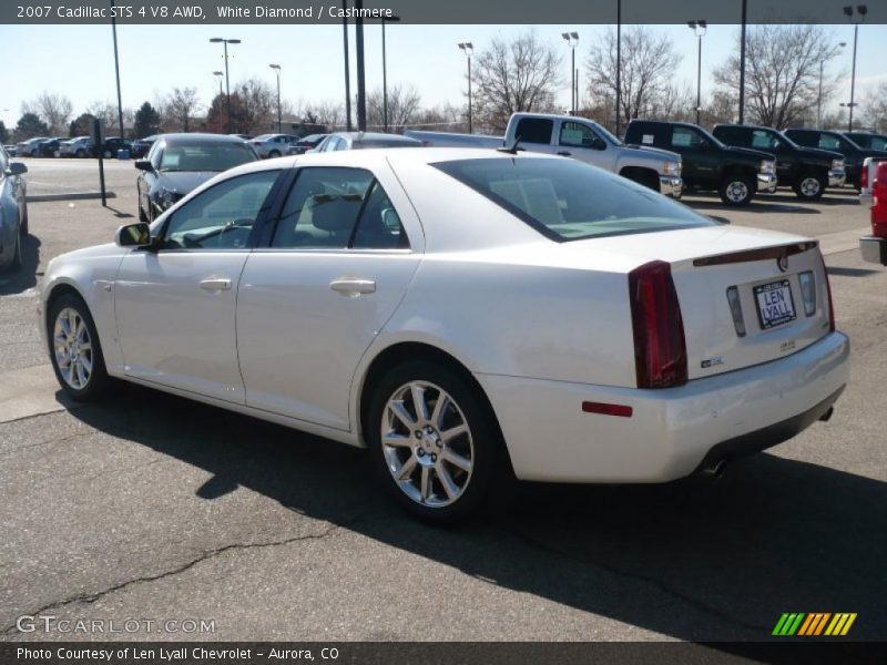 White Diamond / Cashmere 2007 Cadillac STS 4 V8 AWD
