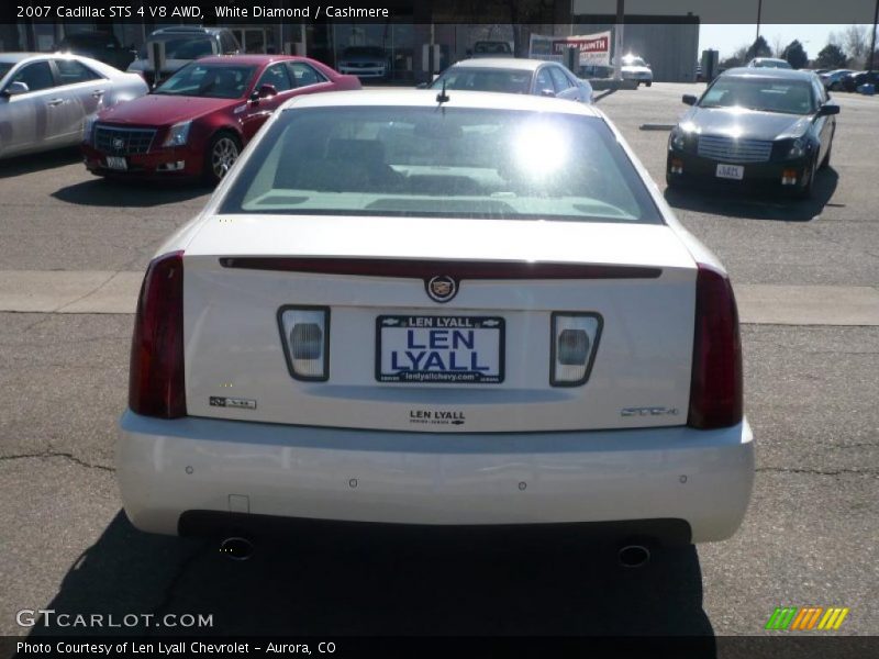 White Diamond / Cashmere 2007 Cadillac STS 4 V8 AWD
