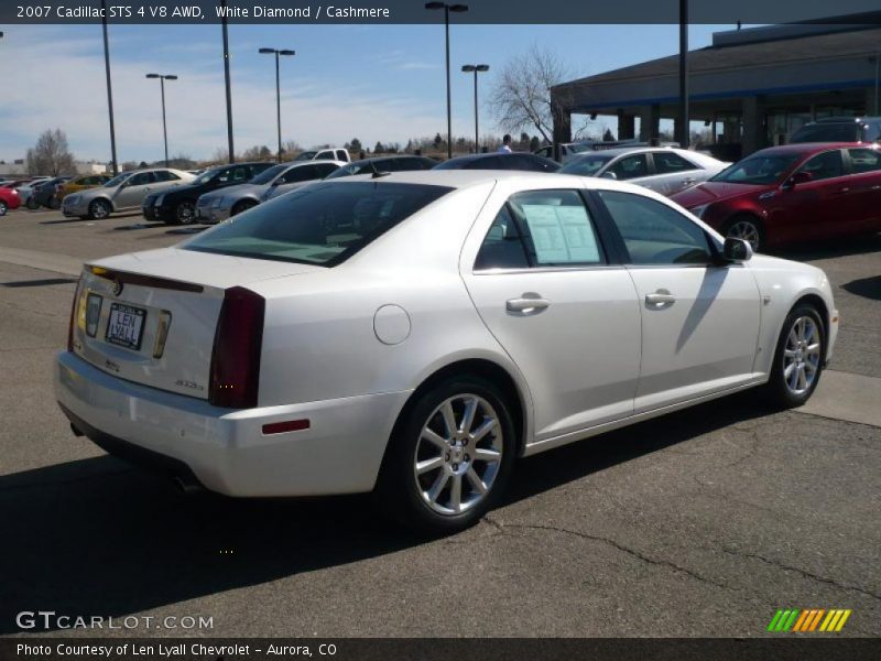 White Diamond / Cashmere 2007 Cadillac STS 4 V8 AWD