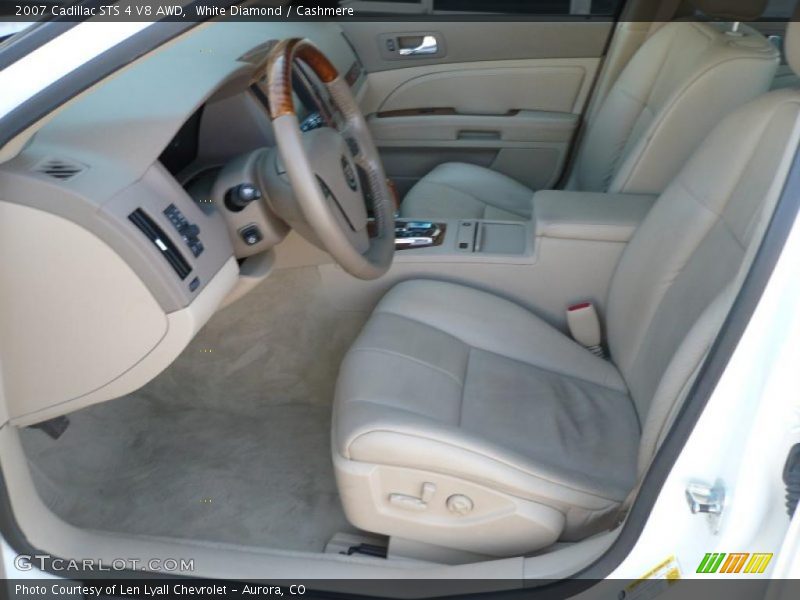 White Diamond / Cashmere 2007 Cadillac STS 4 V8 AWD