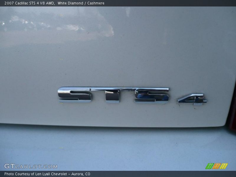 White Diamond / Cashmere 2007 Cadillac STS 4 V8 AWD