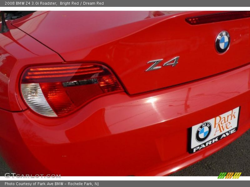 Bright Red / Dream Red 2008 BMW Z4 3.0i Roadster