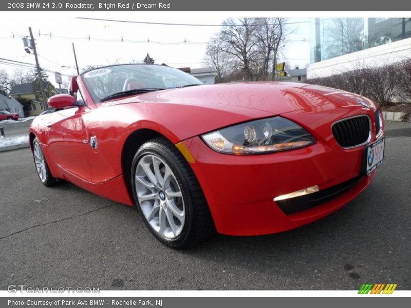Bright Red / Dream Red 2008 BMW Z4 3.0i Roadster