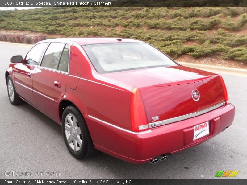 Crystal Red Tintcoat / Cashmere 2007 Cadillac DTS Sedan