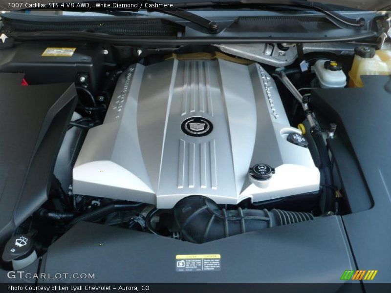 White Diamond / Cashmere 2007 Cadillac STS 4 V8 AWD