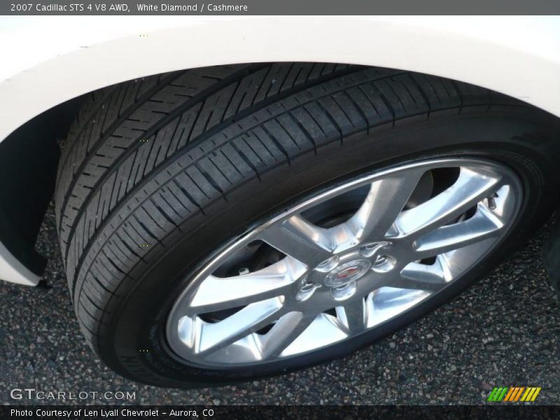 White Diamond / Cashmere 2007 Cadillac STS 4 V8 AWD