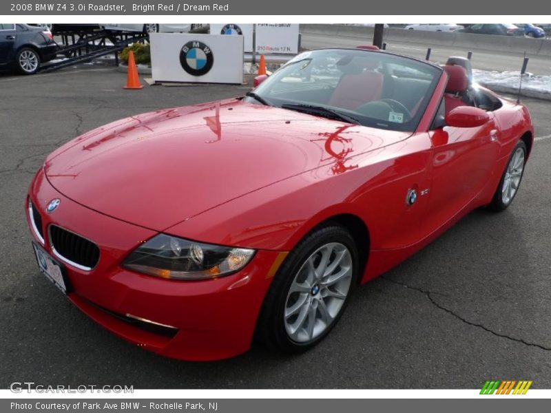Bright Red / Dream Red 2008 BMW Z4 3.0i Roadster