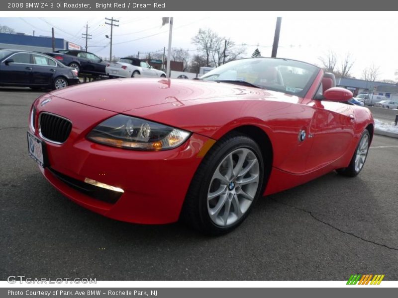 Bright Red / Dream Red 2008 BMW Z4 3.0i Roadster
