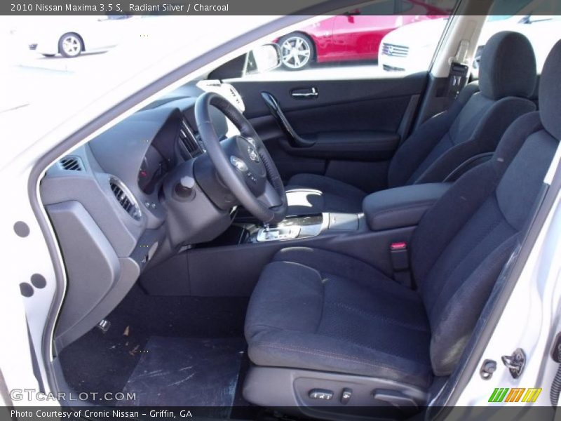 Radiant Silver / Charcoal 2010 Nissan Maxima 3.5 S