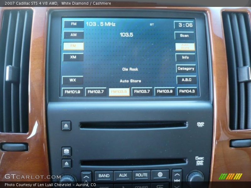 White Diamond / Cashmere 2007 Cadillac STS 4 V8 AWD