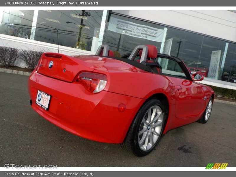 Bright Red / Dream Red 2008 BMW Z4 3.0i Roadster