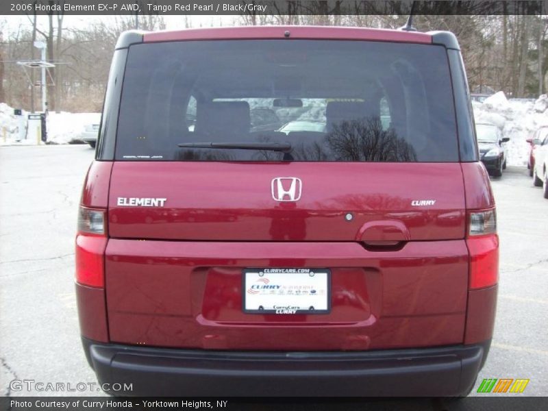Tango Red Pearl / Black/Gray 2006 Honda Element EX-P AWD