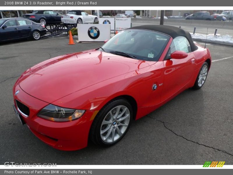 Bright Red / Dream Red 2008 BMW Z4 3.0i Roadster