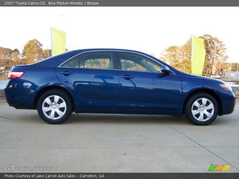 Blue Ribbon Metallic / Bisque 2007 Toyota Camry CE