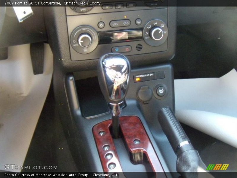 Crimson Red / Ebony 2007 Pontiac G6 GT Convertible