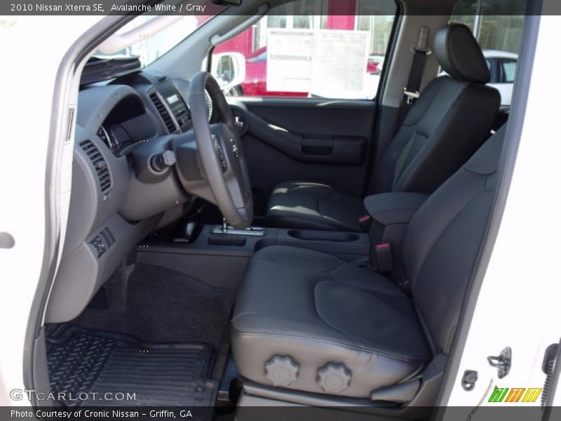 Avalanche White / Gray 2010 Nissan Xterra SE
