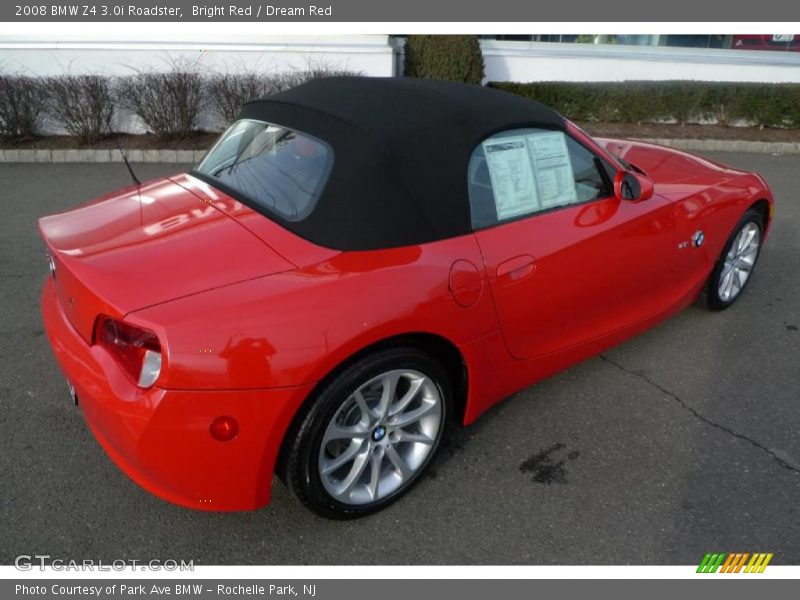 Bright Red / Dream Red 2008 BMW Z4 3.0i Roadster