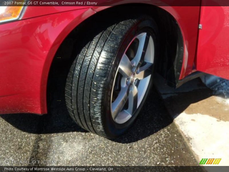 Crimson Red / Ebony 2007 Pontiac G6 GT Convertible