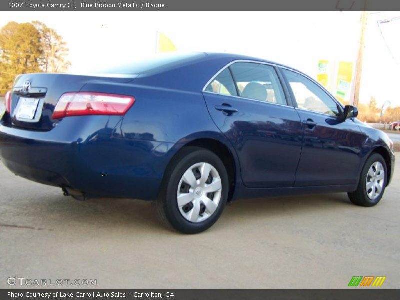 Blue Ribbon Metallic / Bisque 2007 Toyota Camry CE