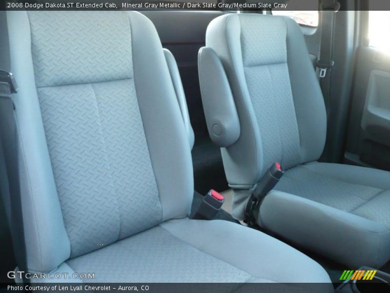 Mineral Gray Metallic / Dark Slate Gray/Medium Slate Gray 2008 Dodge Dakota ST Extended Cab