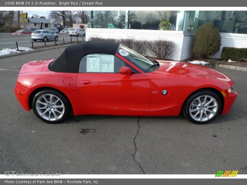 Bright Red / Dream Red 2008 BMW Z4 3.0i Roadster