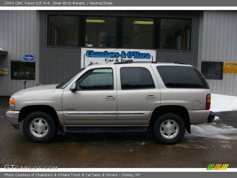 Silver Birch Metallic / Neutral/Shale 2004 GMC Yukon SLE 4x4