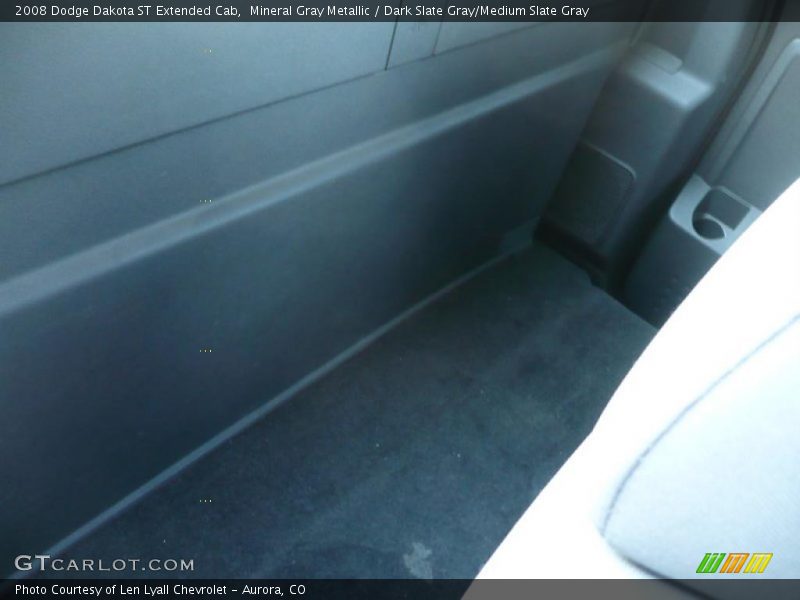Mineral Gray Metallic / Dark Slate Gray/Medium Slate Gray 2008 Dodge Dakota ST Extended Cab