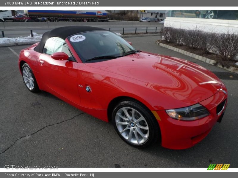Bright Red / Dream Red 2008 BMW Z4 3.0i Roadster