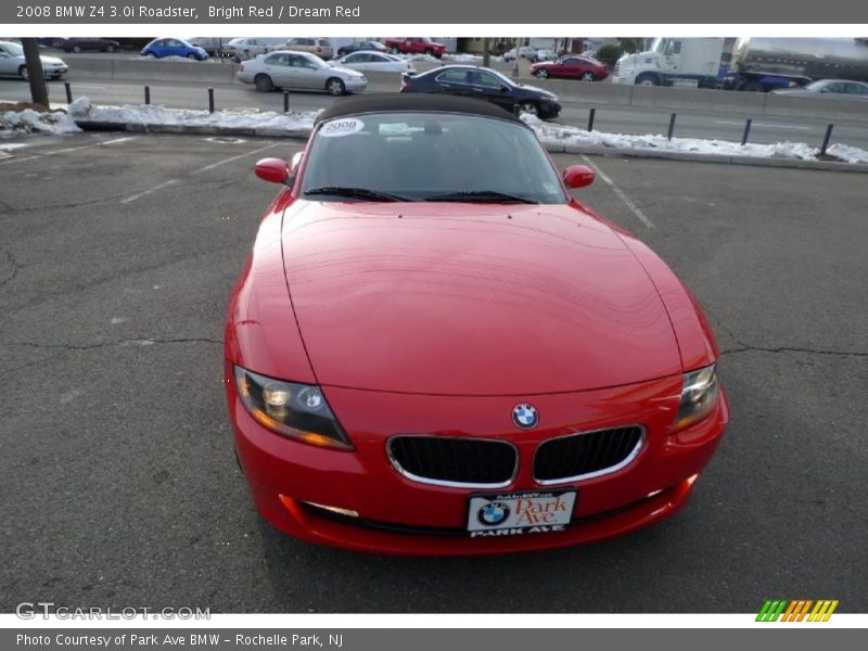 Bright Red / Dream Red 2008 BMW Z4 3.0i Roadster