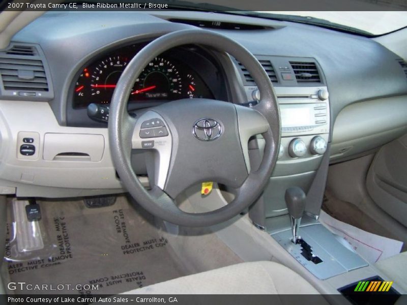 Blue Ribbon Metallic / Bisque 2007 Toyota Camry CE