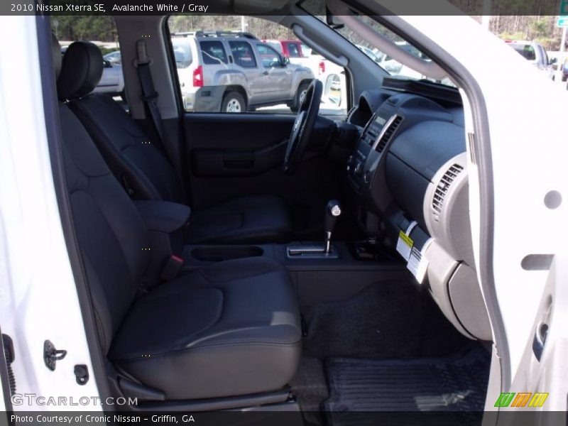 Avalanche White / Gray 2010 Nissan Xterra SE