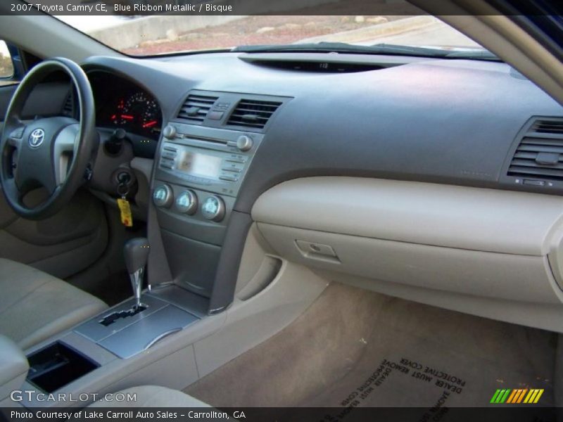 Blue Ribbon Metallic / Bisque 2007 Toyota Camry CE