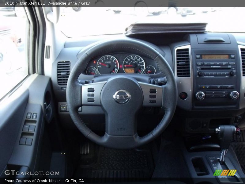 Avalanche White / Gray 2010 Nissan Xterra SE