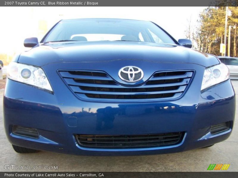 Blue Ribbon Metallic / Bisque 2007 Toyota Camry CE