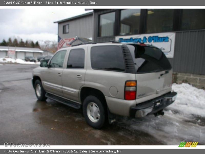 Silver Birch Metallic / Neutral/Shale 2004 GMC Yukon SLE 4x4