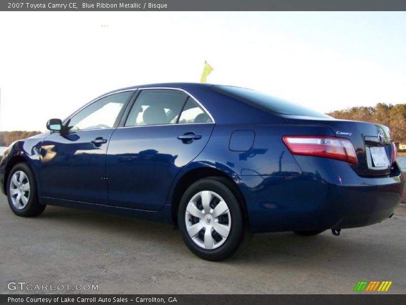 Blue Ribbon Metallic / Bisque 2007 Toyota Camry CE