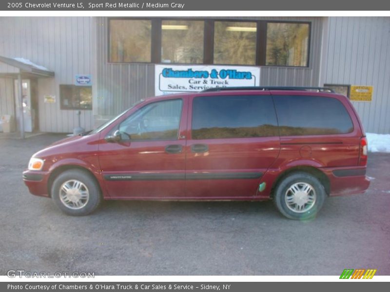 Sport Red Metallic / Medium Gray 2005 Chevrolet Venture LS