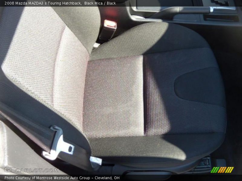 Black Mica / Black 2008 Mazda MAZDA3 s Touring Hatchback