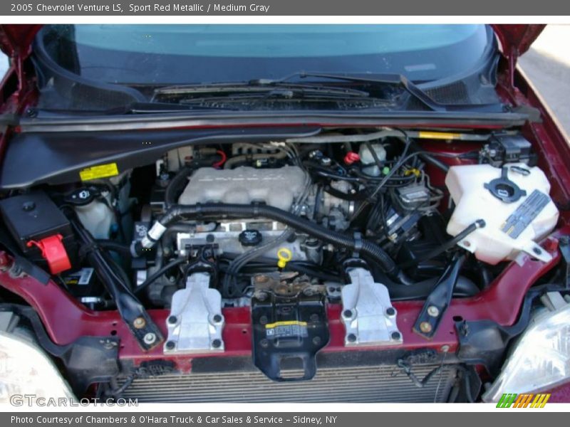 Sport Red Metallic / Medium Gray 2005 Chevrolet Venture LS